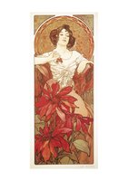 Pohled Alfons Mucha  Ruby, krtk