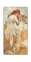 Pohled Alfons Mucha  Summer, dlouh