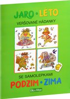 JARO, LTO, PODZIM, ZIMA  Kniha samolepek a hdanek