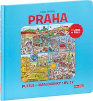 PRAHA  Puzzle, omalovnky, kvzy