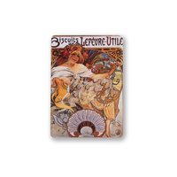 Magnet Alfons Mucha - Biscuits, 6,5 x 9 cm