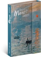 NOTIQUE Tdenn magnetick di Claude Monet 2026, 11 x 16 cm