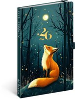 NOTIQUE Planbook di/notes Lika 2026, 13 x 21 cm