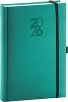 NOTIQUE Denn di Aprint Top 2026, tyrkysov, 15 x 21 cm
