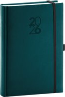 NOTIQUE Denn di Aprint Top 2026, petrolejov, 15 x 21 cm
