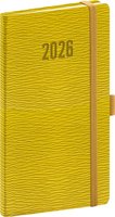 NOTIQUE Kapesn di Rivoli 2026, lutozelen, 9 x 15,5 cm
