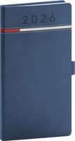 NOTIQUE Kapesn di Tomy 2026, modro-erven, 9 x 15,5 cm