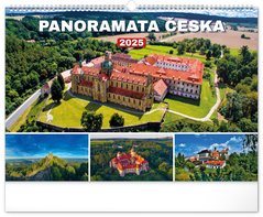 NOTIQUE Nstnn kalend Panoramata eska 2025, 48 x 33 cm