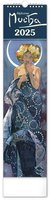 NOTIQUE Nstnn kalend Alfons Mucha 2025, 12 x 48 cm