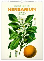 NOTIQUE Nstnn kalend Vintage plakty  herb 2026, 33 x 46 cm