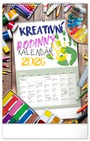 NOTIQUE Kreativn rodinn kalend 2026, 33 x 46 cm