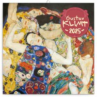 NOTIQUE Poznmkov kalend Gustav Klimt 2025, 30 x 30 cm