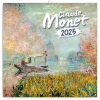 NOTIQUE Poznmkov kalend Claude Monet 2025, 30 x 30 cm