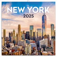 NOTIQUE Poznmkov kalend New York 2025, 30 x 30 cm