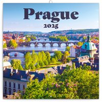 NOTIQUE Poznmkov kalend Praha 2025, 30 x 30 cm