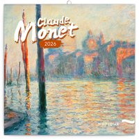 NOTIQUE Poznmkov kalend Claude Monet 2026, 30 x 30 cm