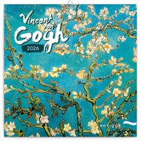 NOTIQUE Poznmkov kalend Vincent van Gogh 2026, 30 x 30 cm