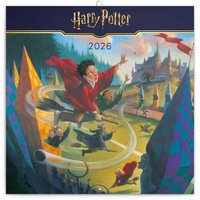 NOTIQUE Poznmkov kalend Harry Potter 2026, 30 x 30 cm