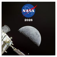NOTIQUE Poznmkov kalend NASA 2026, 30 x 30 cm
