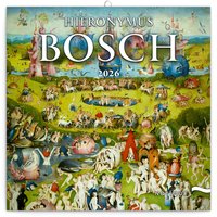 NOTIQUE Poznmkov kalend Hieronymus Bosch 2026, 30 x 30 cm