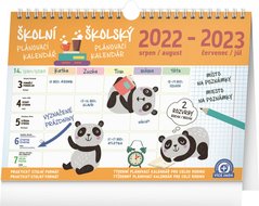 Školní plánovací kalendář s háčkem 2023, 30 × 21 cm