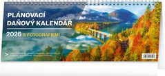 NOTIQUE Stoln kalend Plnovac daov s fotografiemi 2026, 33 x 12,5 cm