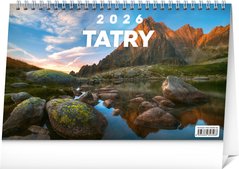 NOTIQUE Stolov kalendr Tatry 2026, 23,1 x 14,5 cm