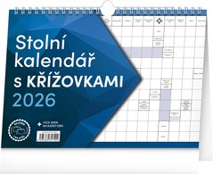 NOTIQUE Stoln kalend s kovkami s hkem 2026, 30 x 21 cm