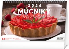 NOTIQUE Stolov kalendr Mniky a sladkosti 2026, 23,1 x 14,5 cm