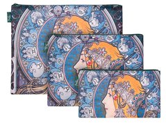 Set 3 tatiek Mucha Zodiac  A-7491