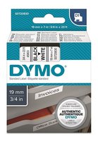 Dymo originln pska do tiskrny ttk, Dymo, 45803, S0720830, ern tisk/bl podklad,