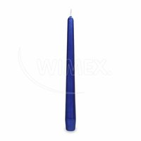 Svíčka kónická průměr 23mm x 245mm modrá