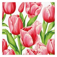 Ubrousky 33x33cm, PAW Tulip Time  (20ks)