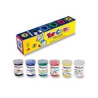 Prstov barvy Toy Color - 6 barev, 25 ml 4254700