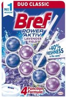 BREF Hygiene gel 700ml PowerActiv WC blok 2ks/blistr  Laven