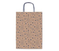 Taka vnon kraft  26 x36 x12cm modr hvzdy