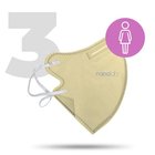 Nano prateln respirtor, FFP2, bov, dmsk, 3ks, Nanolab